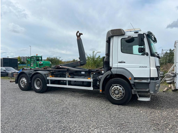 Hook lift truck Mercedes-Benz 2528 6X2 VDL Abroller 