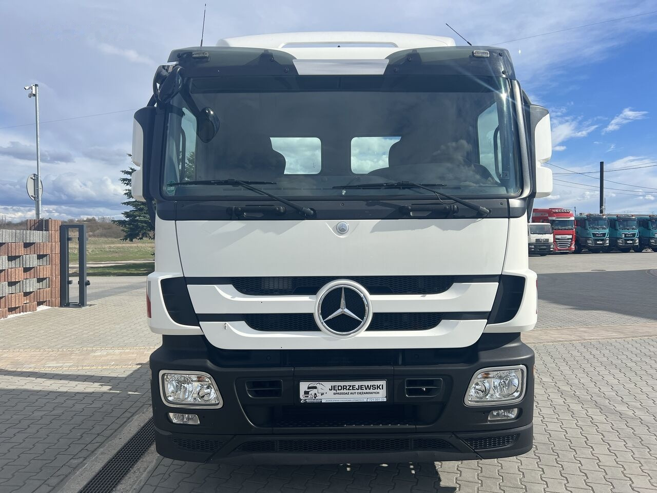 Hook lift truck Mercedes-Benz 2541/Hakowiec/Meiller