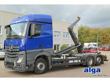 Hook lift truck Mercedes-Benz 2543 L Actros 6x2, Meiller, Funk, Euro 6, Klima