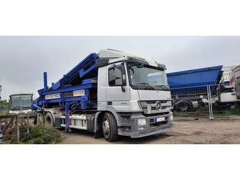 Hook lift truck Mercedes-Benz 2641K 6x2 Abroller Klima