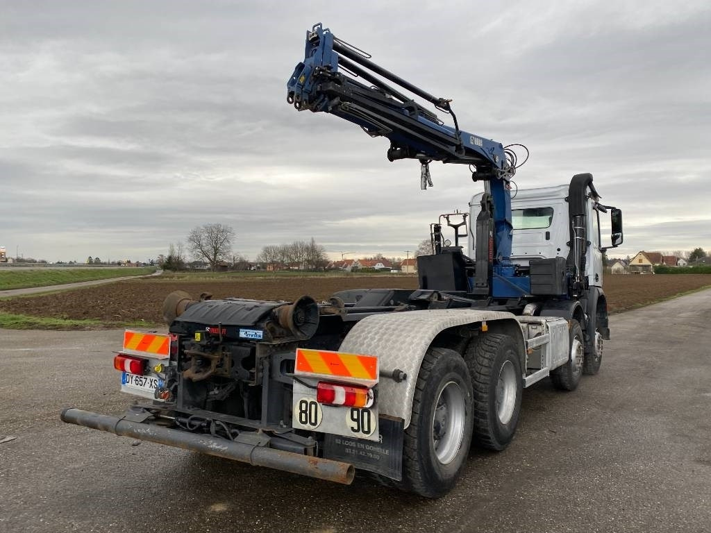 Hook lift truck Mercedes-Benz AROCS 3243 /HIAB Origine Française
