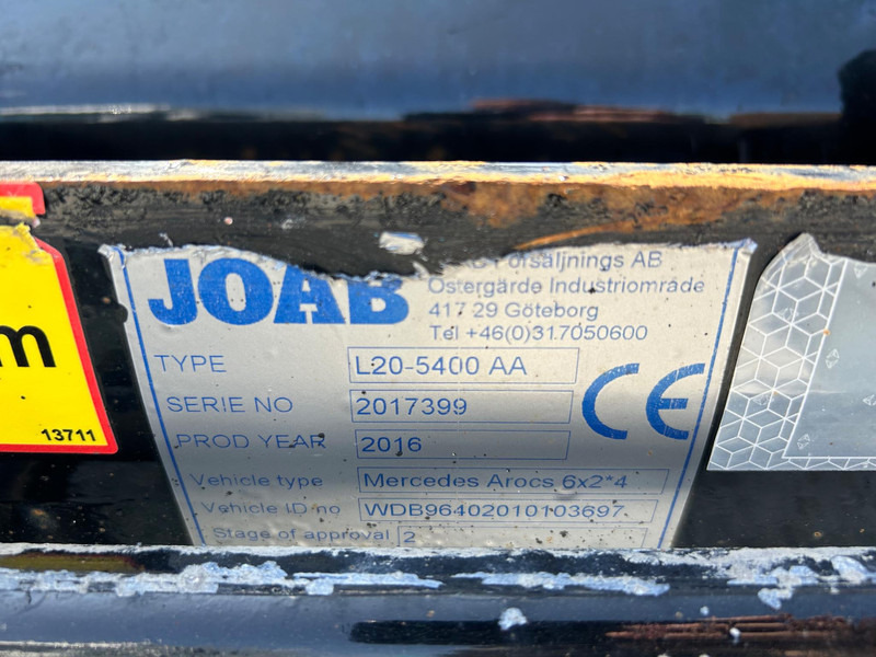 Hook lift truck Mercedes-Benz AROCS + JOAB 20t | TULOSSA