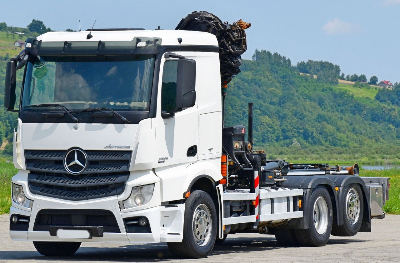 Hook lift truck Mercedes-Benz Actros 2545