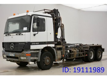 Hook lift truck Mercedes-Benz Actros 2640 - 6x4