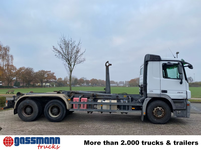Hook lift truck Mercedes-Benz Actros 2641 6x4