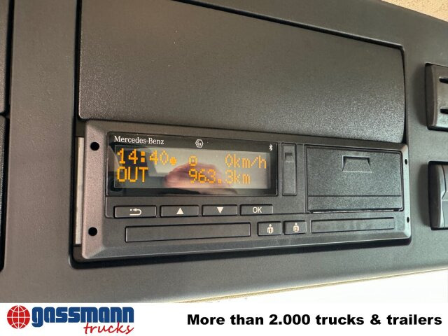 Hook lift truck Mercedes-Benz Actros 2645 L 6x4, MultimediaCockpit,