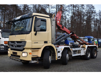 Hook lift truck Mercedes-Benz Actros 3244 BB 8x4/MultiliftXR21/Retarder,AHK,E5 