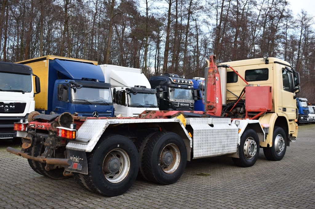 Hook lift truck Mercedes-Benz Actros 3244 BB 8x4/MultiliftXR21/Retarder,AHK,E5