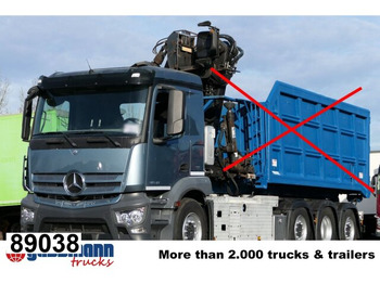 Hook lift truck Mercedes-Benz Antos 3543 L 8x2/6, Retarder, 2x Lenkachse,