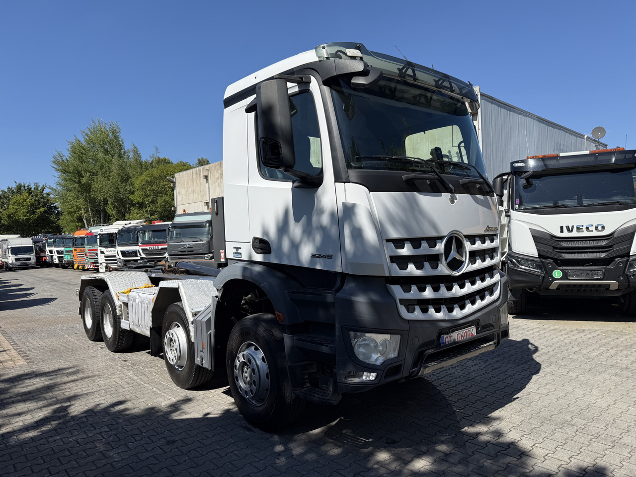 Hook lift truck Mercedes-Benz Arocs 3245 K 8X4 Haken