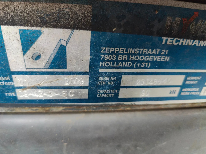 Hook lift truck Mercedes-Benz Atego 1218 Containersystem / Hooklift Hyvalift