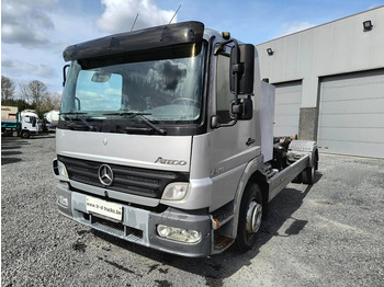 Hook lift truck Mercedes-Benz Atego 1218 HOOK - MATERIAL COFFER
