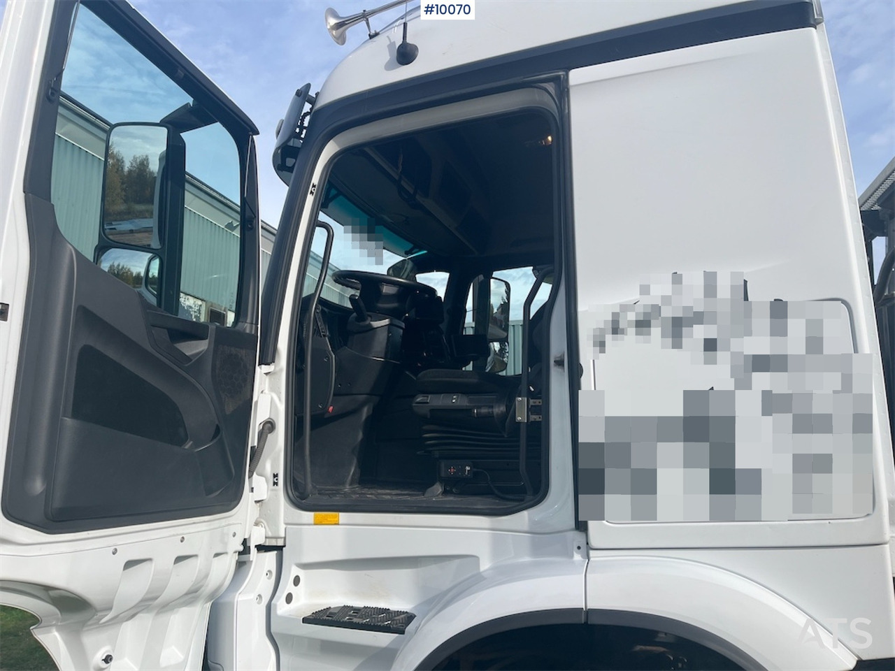 Hook lift truck Mercedes Benz Complete Snow Plow Truck