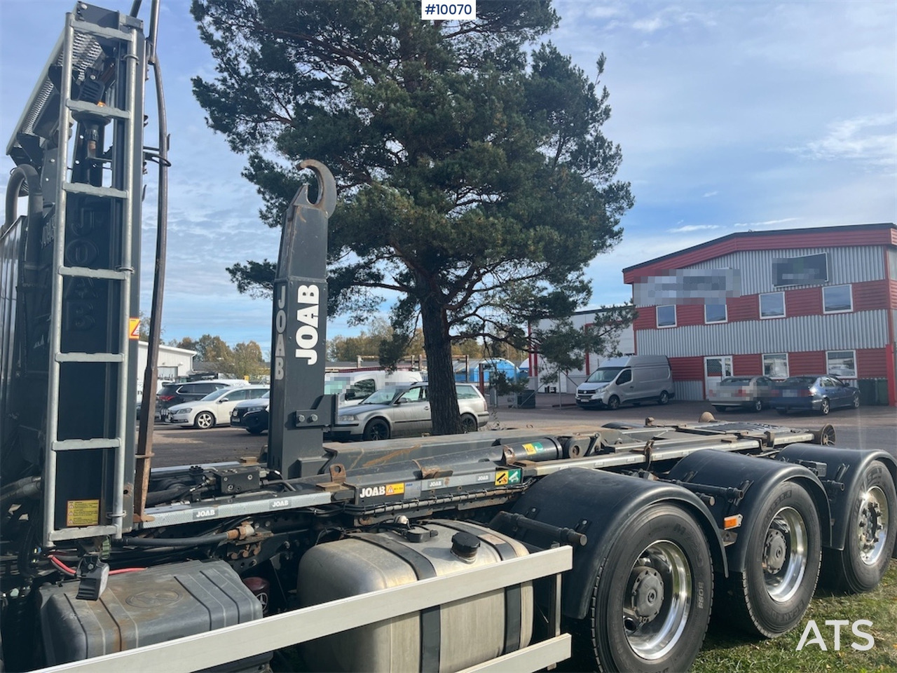 Hook lift truck Mercedes Benz Complete Snow Plow Truck