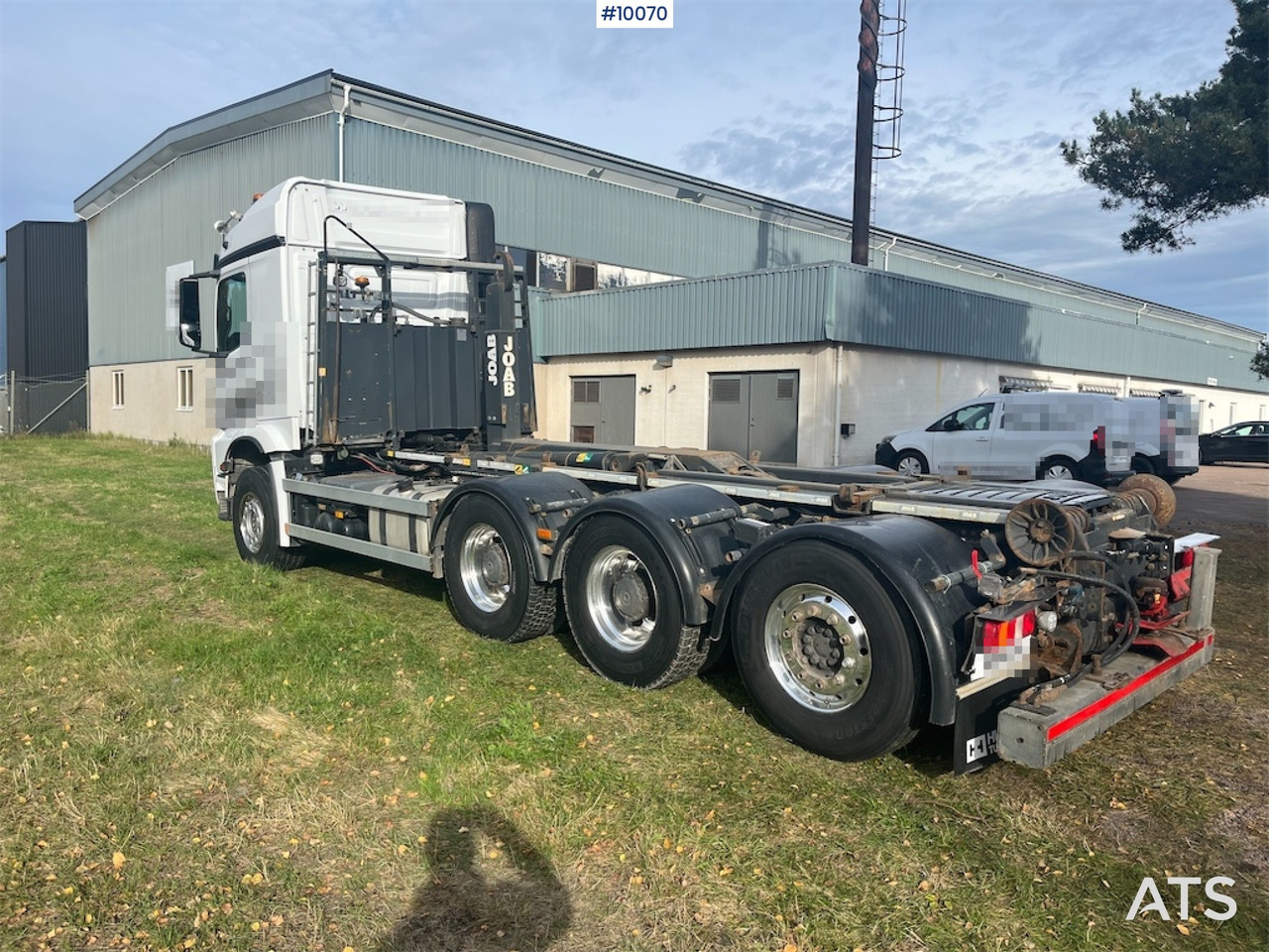 Hook lift truck Mercedes Benz Complete Snow Plow Truck