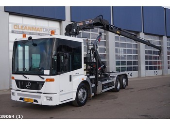 Hook lift truck Mercedes-Benz ECONIC 2629 Euro 5 Hiab 12 ton/meter laadkraan