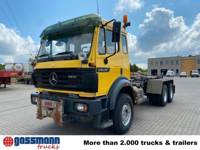 Hook lift truck Mercedes-Benz SK II 2631 6x4, Winterdienstausstattung