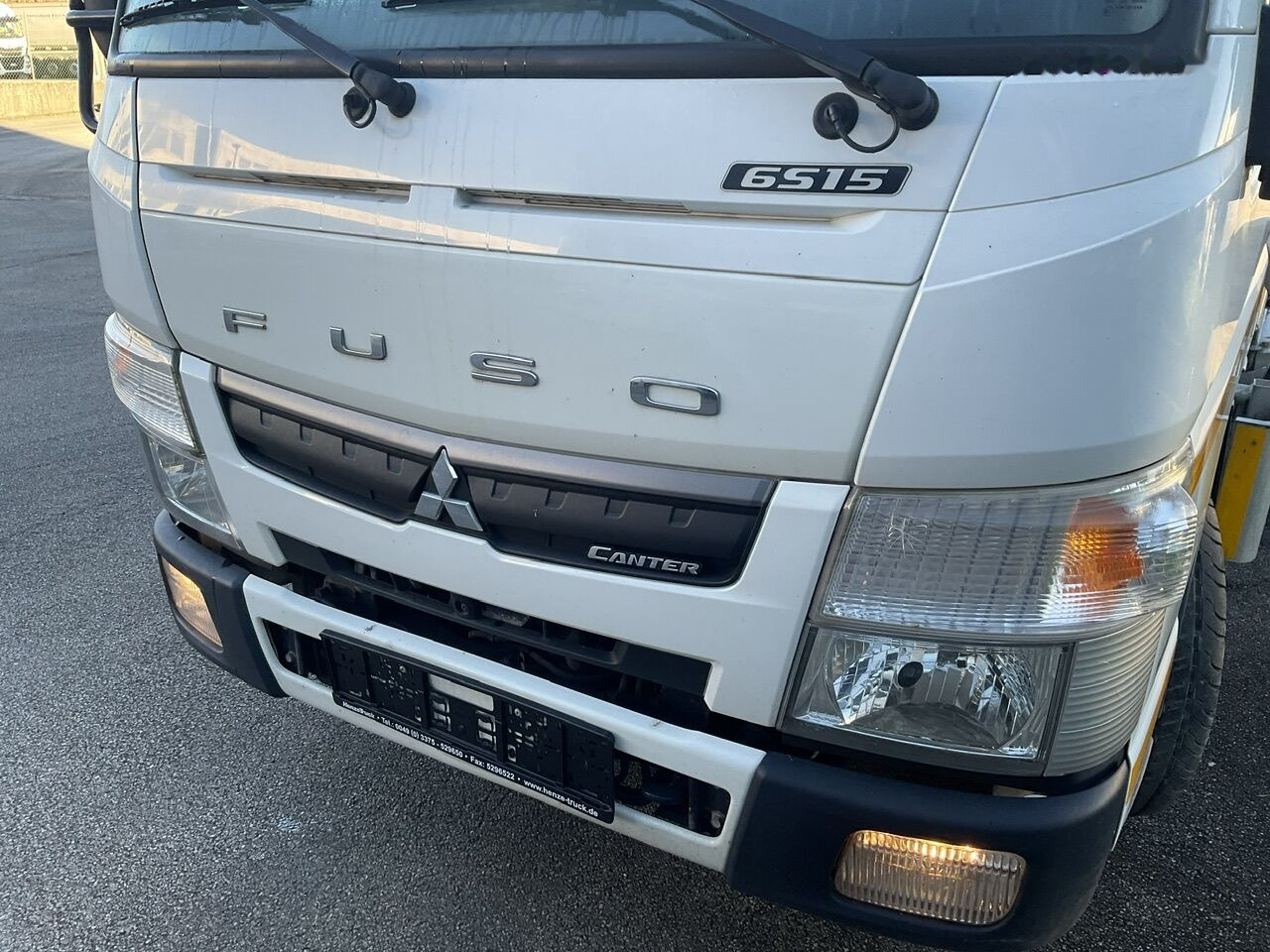 Hook lift truck Mitsubishi Fuso 6S15