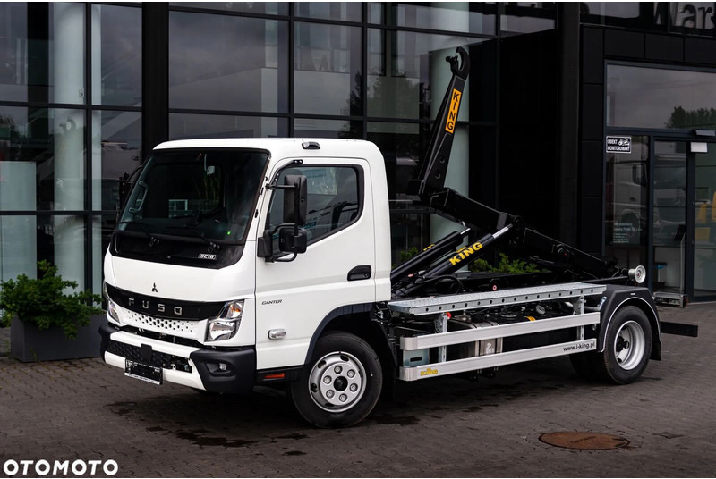 Hook lift truck Mitsubishi Fuso 9C18 + KING HZ6R Hooklift