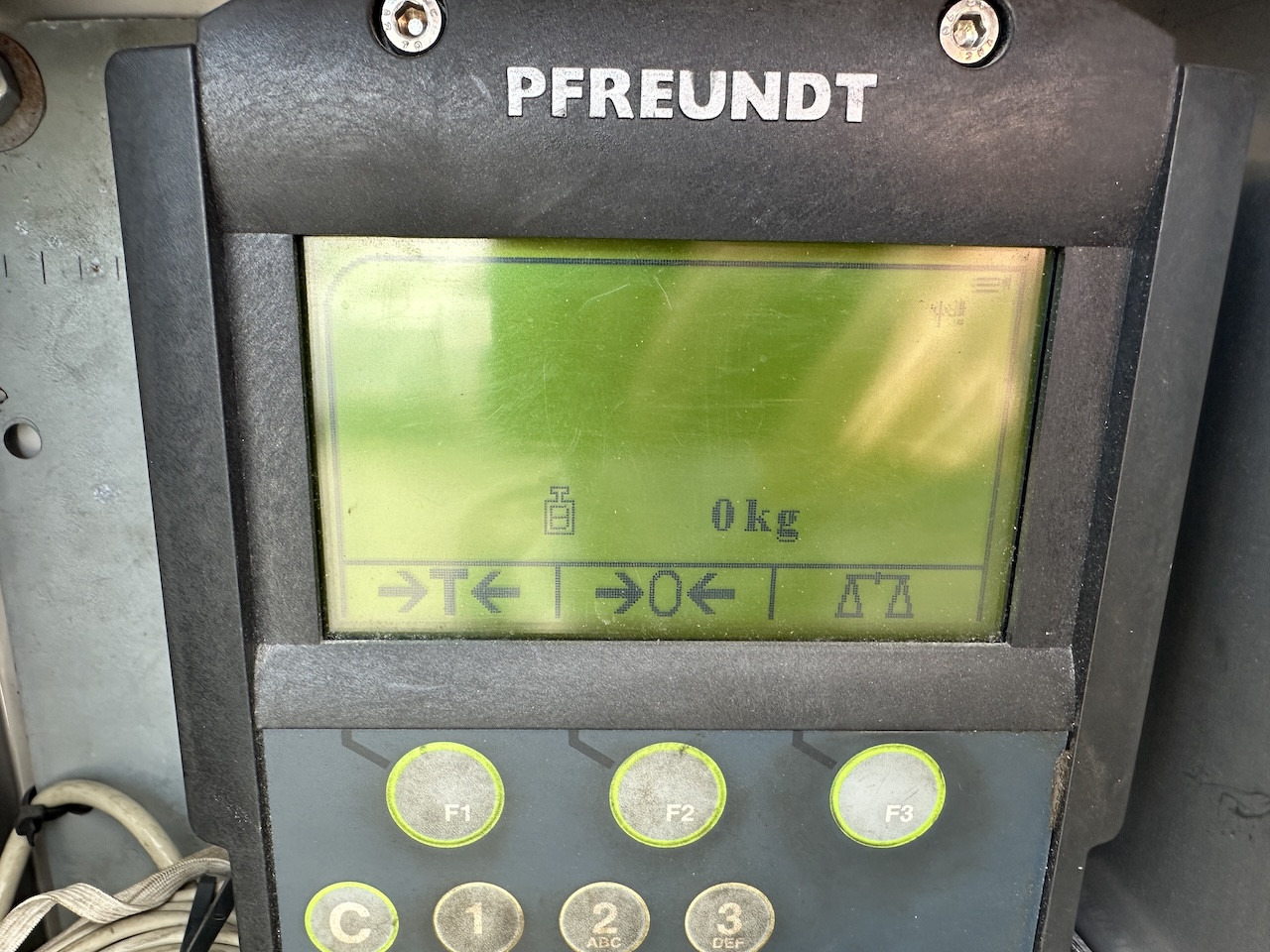 Hook lift truck Palfinger Glas Kran Mulde PK 16502