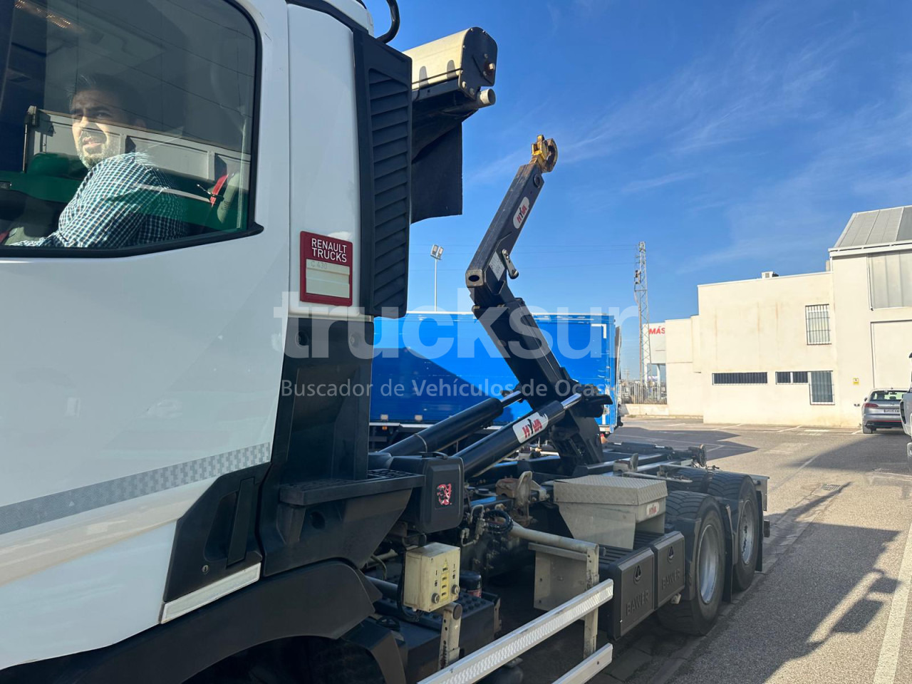 Hook lift truck RENAULT C430.26 6X2