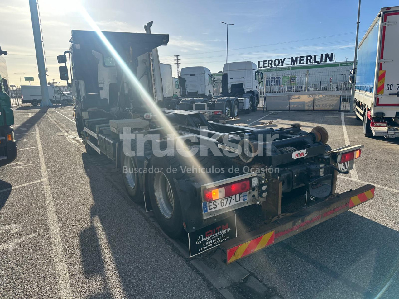 Hook lift truck RENAULT C430.26 6X2