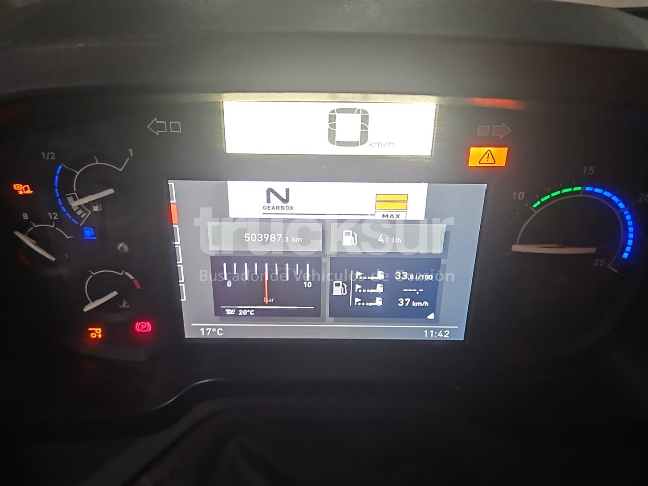 Hook lift truck RENAULT C430.26 6X2