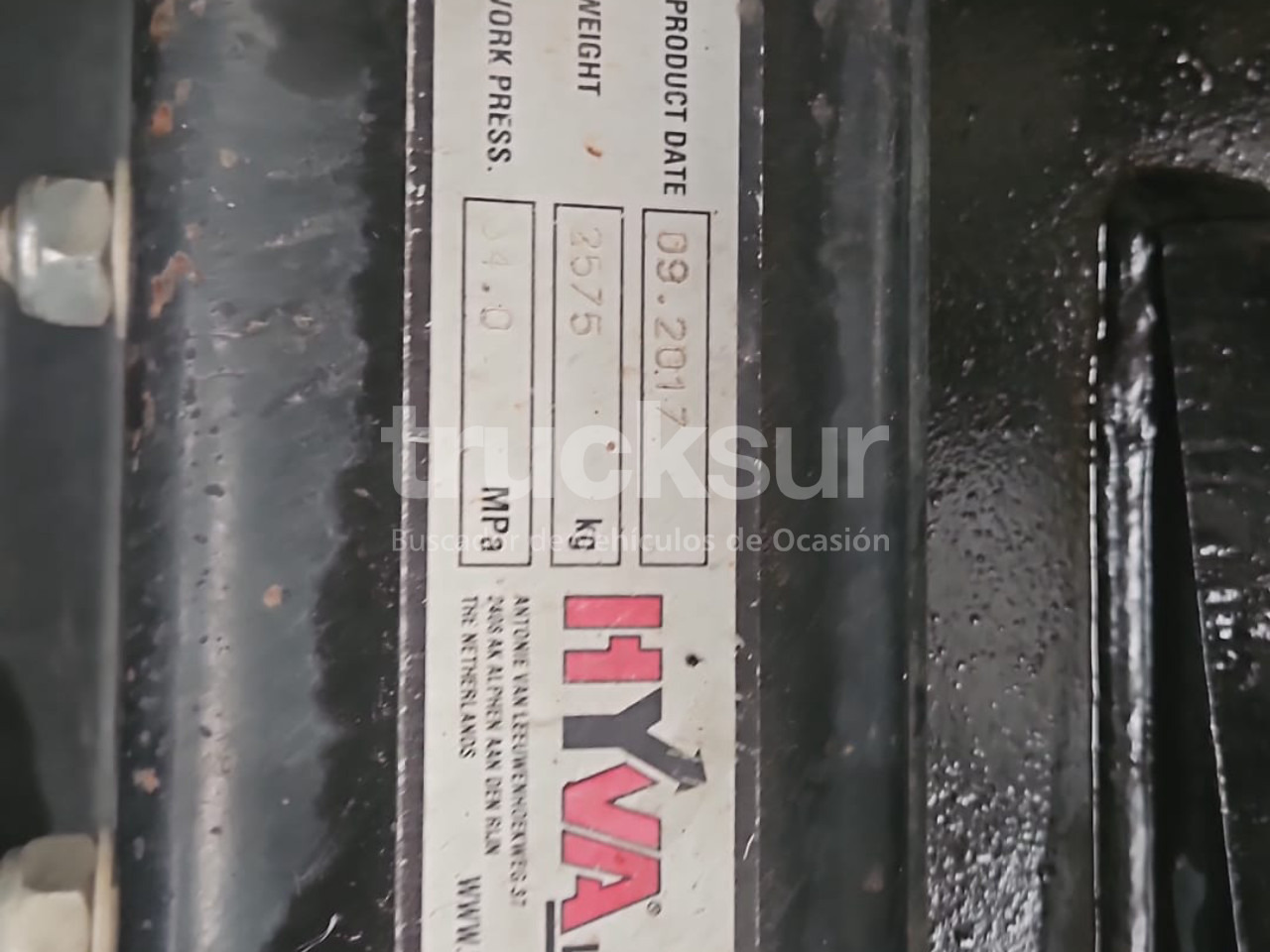 Hook lift truck RENAULT C430.26 6X2