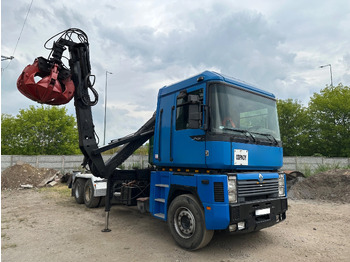 Hook lift truck RENAULT Magnum 430