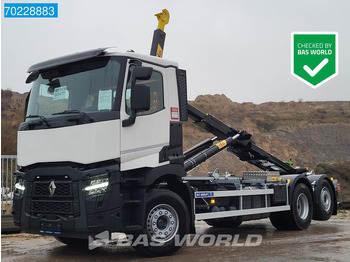Hook lift truck Renault C 440 6X2 Hyva 20-62-S Retarder Liftachse ACC Euro 6