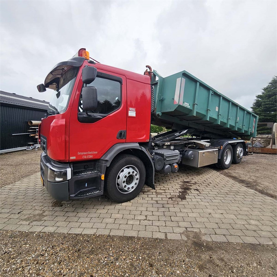 Hook lift truck Renault D 26 Wide