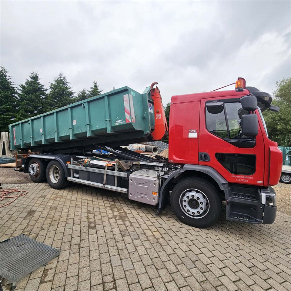 Hook lift truck Renault D 26 Wide