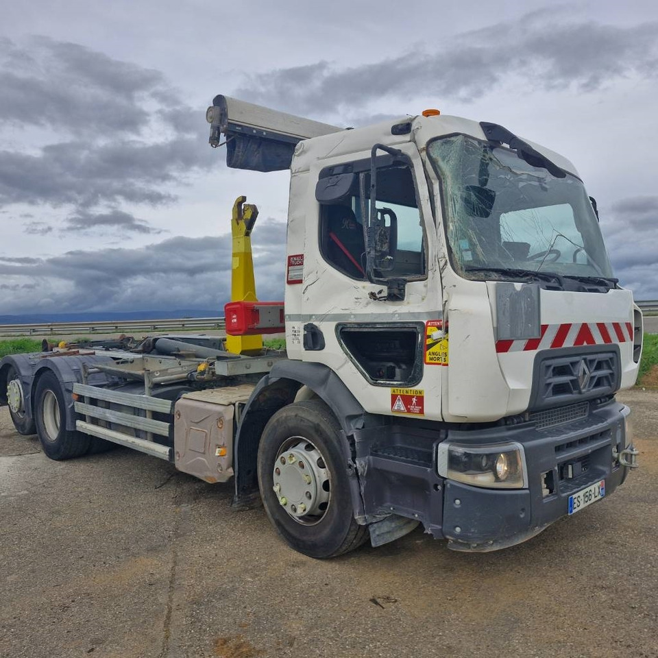 Hook lift truck Renault D Wide 380