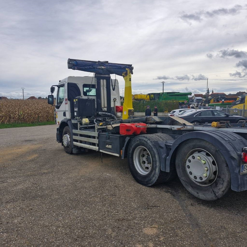 Hook lift truck Renault D Wide 380