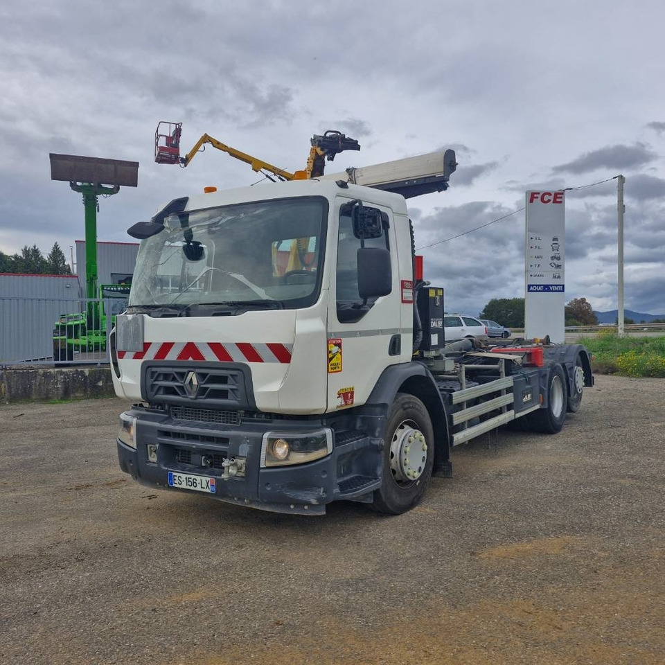 Hook lift truck Renault D Wide 380