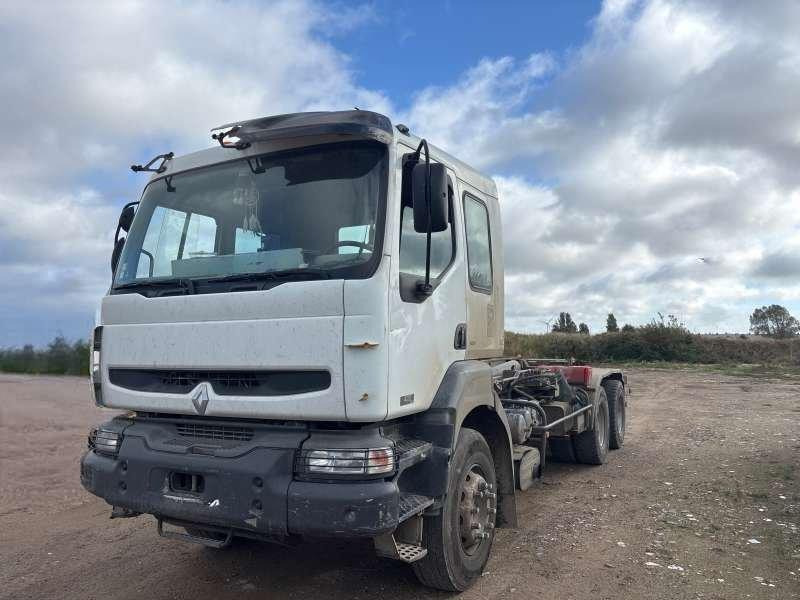 Hook lift truck Renault KERAX 420DCI 6X4