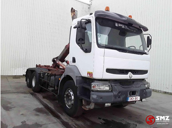 Hook lift truck Renault Kerax 420 DCI 6x4