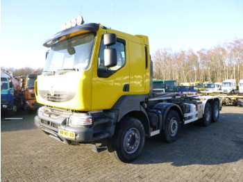 Hook lift truck Renault Kerax 520.42 8x4 Euro 5 container hook