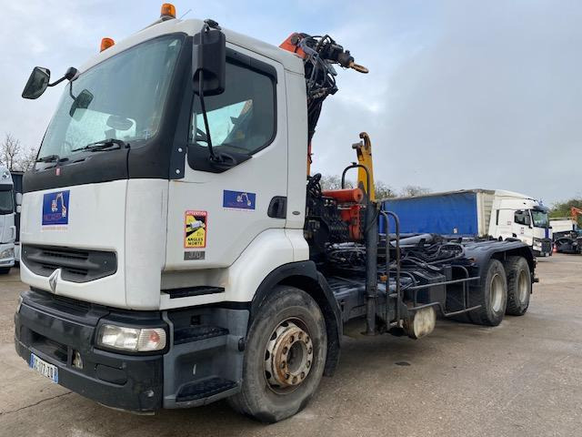 Hook lift truck Renault Premium 370