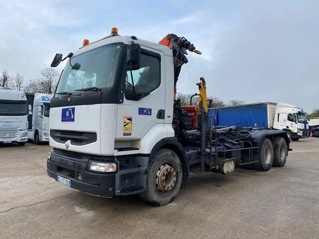 Hook lift truck Renault Premium 370