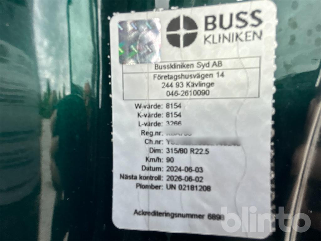 Hook lift truck SCANIA