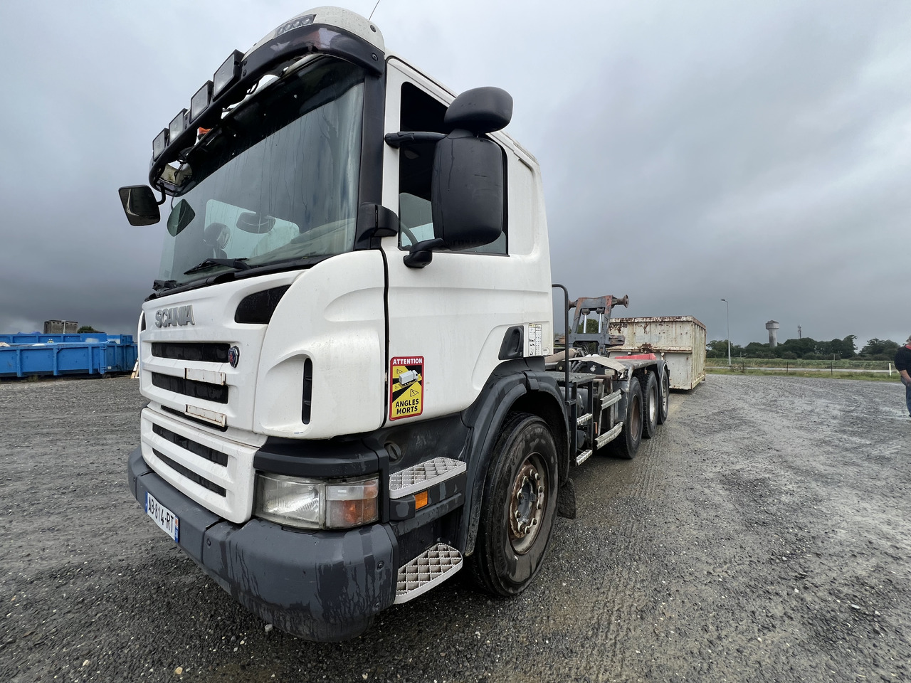 Hook lift truck SCANIA 8x4