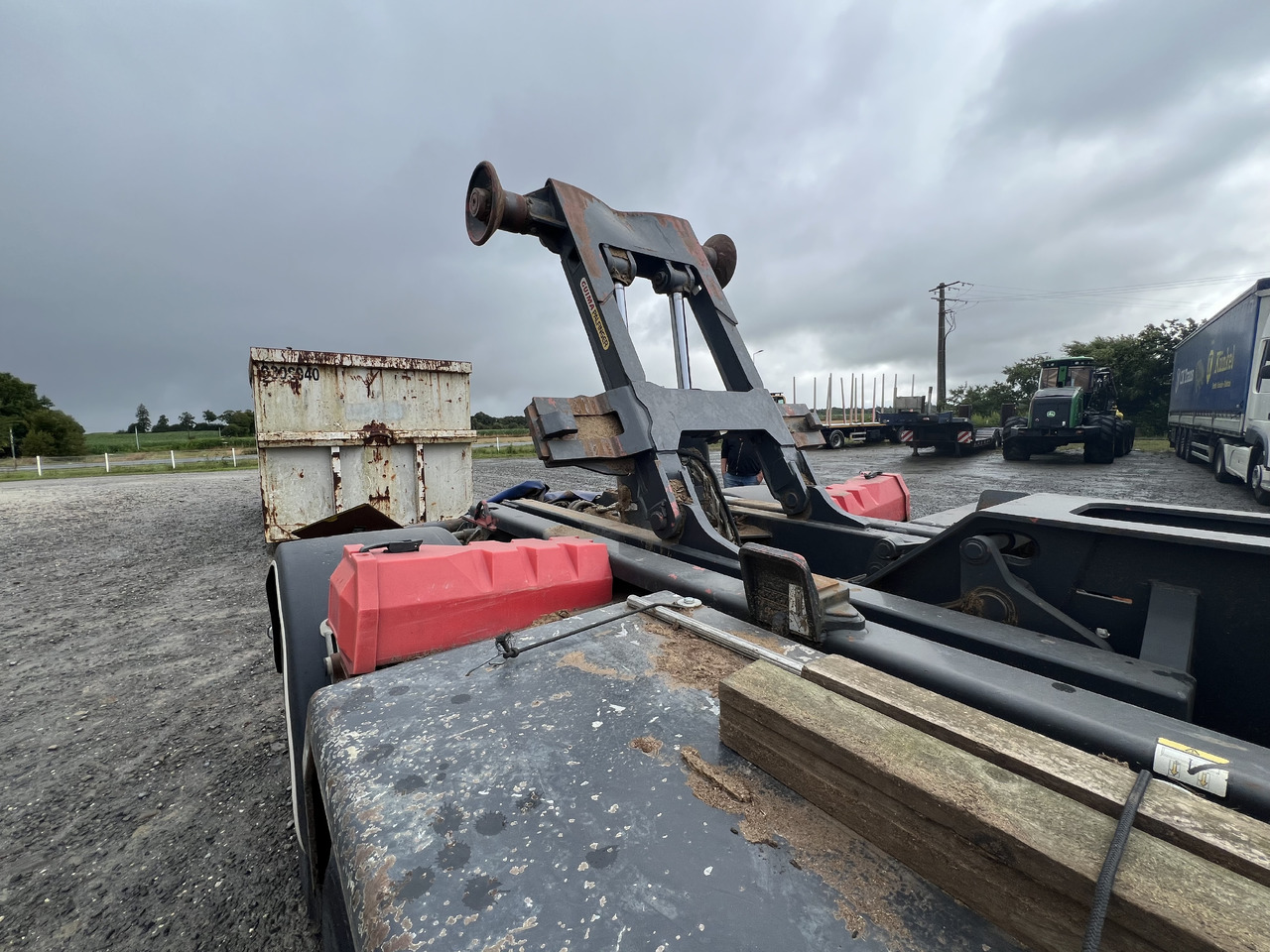 Hook lift truck SCANIA 8x4