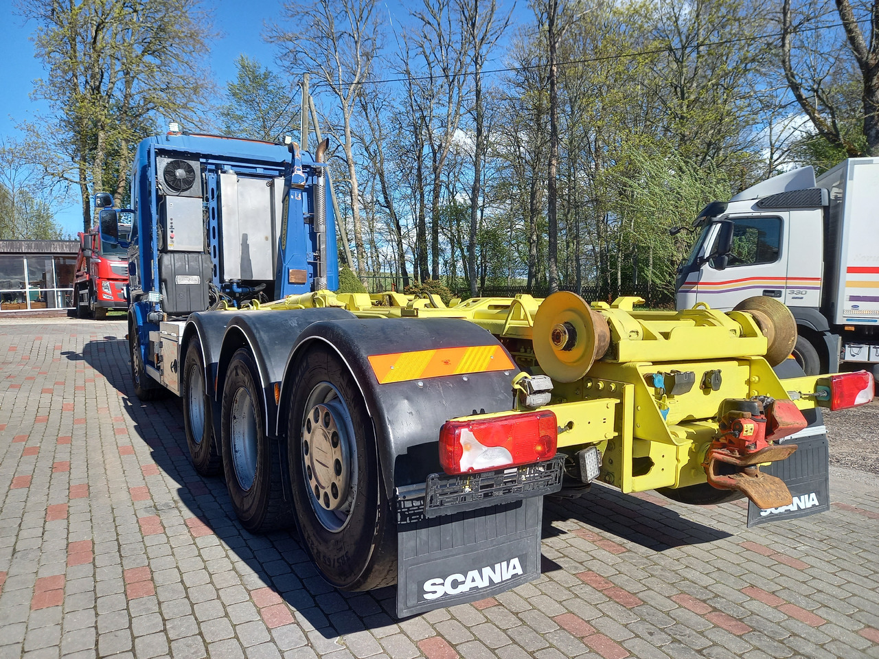 Hook lift truck SCANIA G440, 8x4, GROSS WEIGHT 36000 KG.