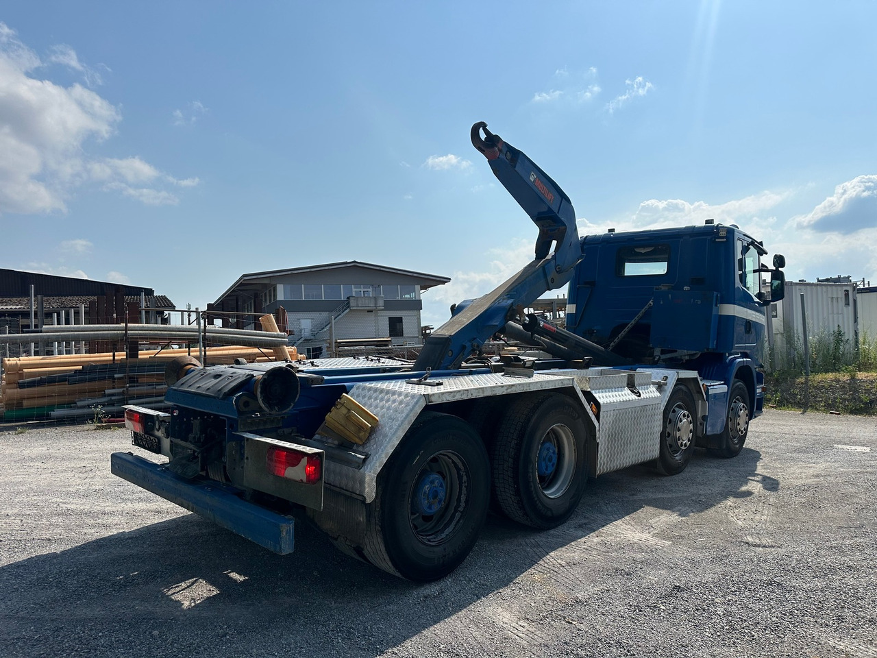 Hook lift truck SCANIA G450 8x4 Hiab