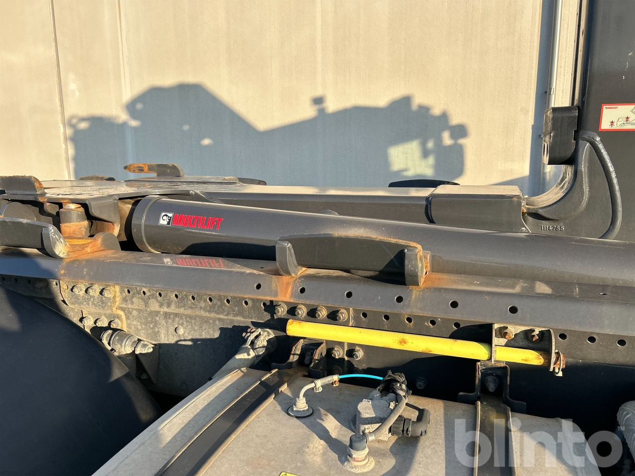 Hook lift truck SCANIA G450 CB 8X8 EHZ med HIAB 288 E-6 Kran