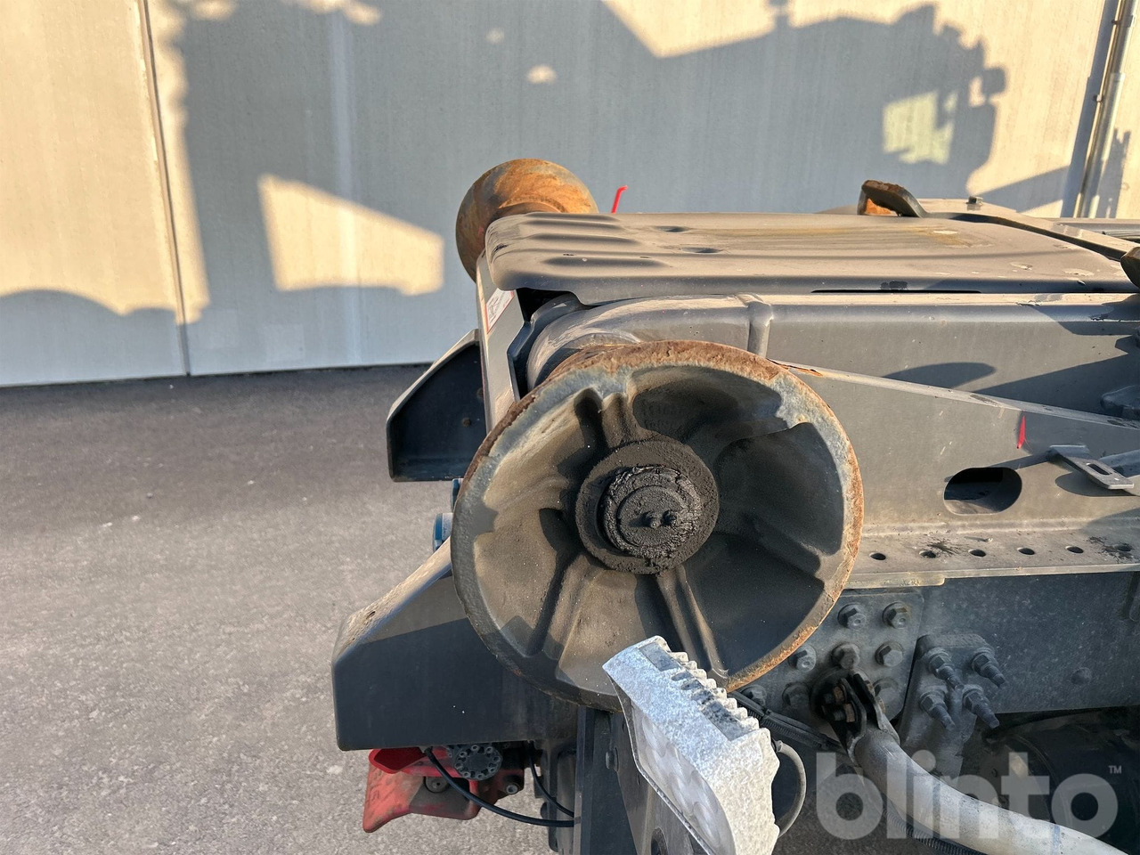 Hook lift truck SCANIA G450 CB 8X8 EHZ med HIAB 288 E-6 Kran