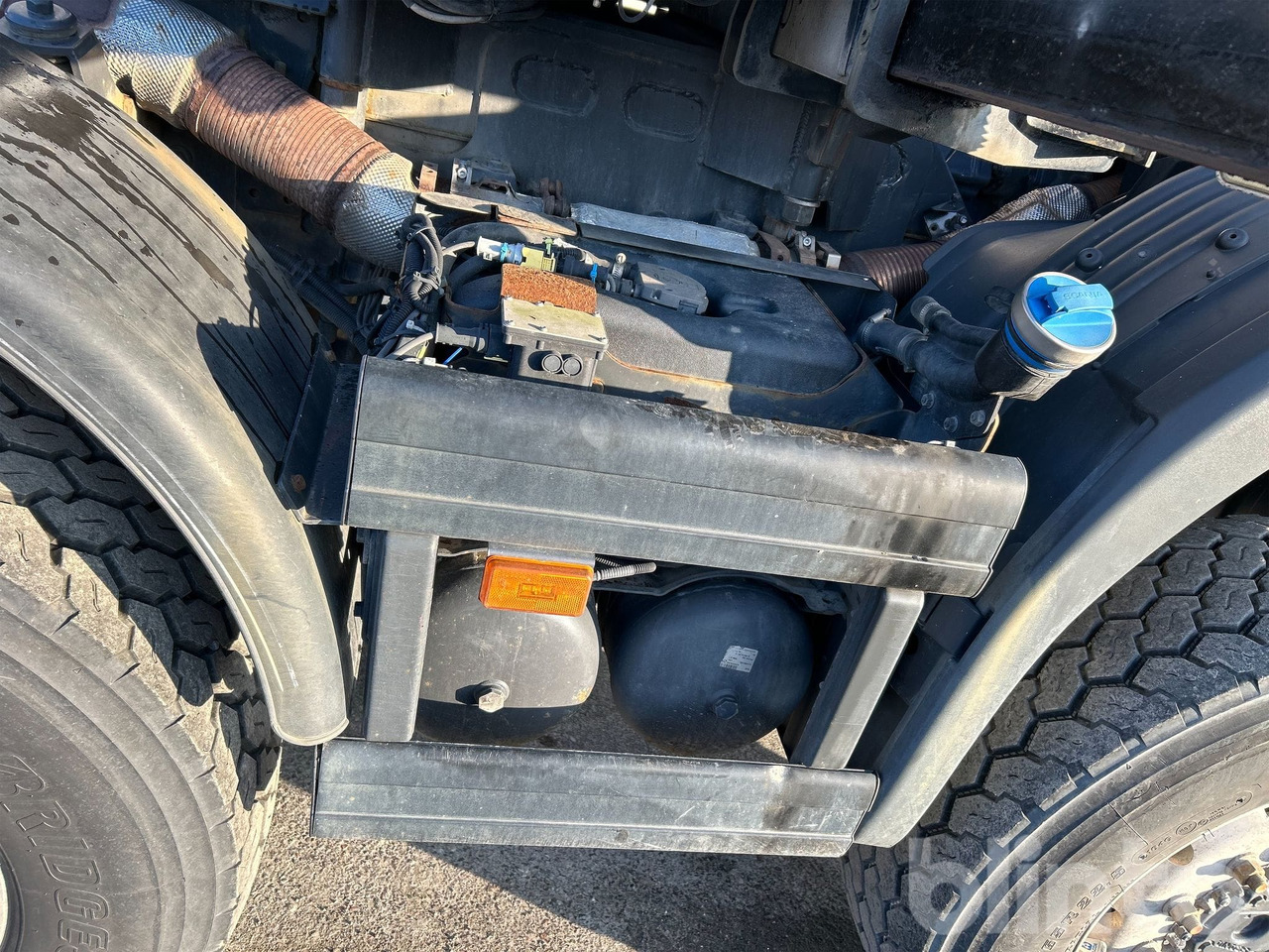 Hook lift truck SCANIA G450 CB 8X8 EHZ med HIAB 288 E-6 Kran