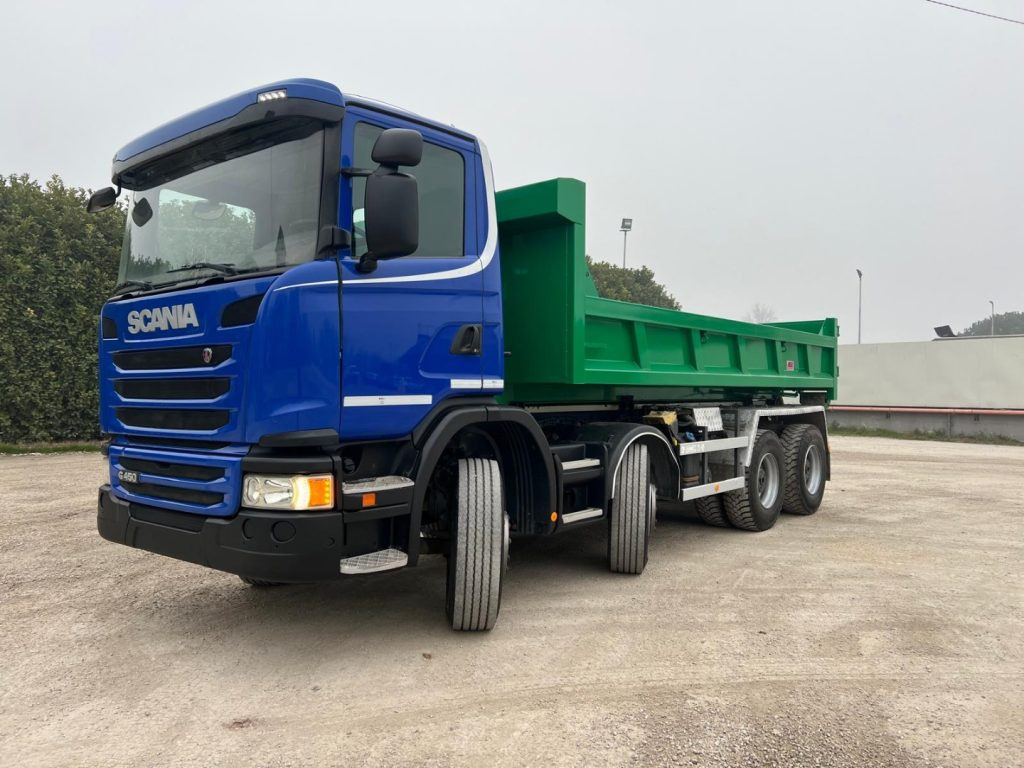 Hook lift truck SCANIA G450 SCARRABILE