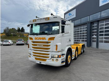 Hook lift truck SCANIA G480 8x4 Sobag